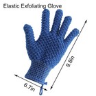 2 Pairs Large Exfoliating Bath Gloves Shower Body Scrub Mitts For Men Women