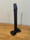 Vtg Cast Iron Cobbler Shoe Stand Holder W  Molds  3 - 13 1 2   tall