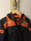 Harley-davidson Miss Enthusiast Performance Riding Jacket Women   s Sz Large Rare