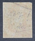 India Sg15 1854 Qv 1a Red  Die Iii  Fine Used  C   275