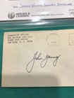 Nasa Apollo 16 Astronaut John Young Original Signed Autographed Envelope 1969     