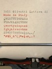 1951 Olivetti Lettera 22 Typewriter Bodoni Elite Typeface Made In Italy - Works 