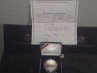 1991-s Us Silver Dollar Uso 50th Anniversary Proof Coin W  Box   Coa  90  Silver