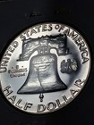 1956-p Franklin Proof Half Dollar  High Rating 