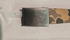 Wonder Nation New Boys Tan Camo Web Belt Camouflage Fabric Metal Buckle