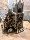 Department 56 All Hallows  Eve Gothic Church Miniature Illuminated Boxed