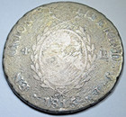1815 Argentina Potosi Silver 4 Reales Genuine Antique Colonial Key Date Sun Coin