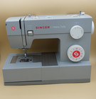 Singer Heavy Duty 4432 Sewing Machine With Foot Pedal Accessories Gray