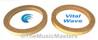 One Pair 8  Inch Mdf Wood Car Speaker Spacer Rings Woofer Mounting Ring Vwltw