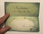 Vtg Christmas Greeting Card Made In Usa Paper Collectible 984j 0c23 Trees