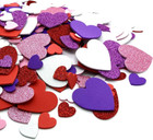 360 Pcs Heart Stickers Self Adhesive Foam Hearts 3 Sizes 4 Colors Heart Shaped D
