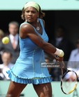 Women s Nike Serena Williams 2010 French Open Tennis Dress Built In Bra Blue  s 