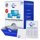 120 Count Pre-moistened Screen Wipes For Electronics  Laptops  Phones  Monitors