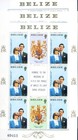 Belize  1981 Royal Family  2 Sets   3 Mini Sheets  not On Michel    Sheet 
