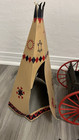 Vintage Marx Johnny West Covered Wagon W Horse 1968 General Custer Teepee More