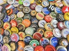 Lot-200 Beer Bottle Caps  mixed Brands  Upcycle Crafts Art Projects Colorful 