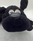 Vintage 8    Pound Puppies Tonka Plush Stuffed 1986 Solid Black Puppy