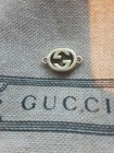 100  Gucci 1 Pieces  Vintage Emblem    Metal     Logo Gg 0 6 Inch