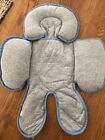 Head Hugger Infant Support For Car Seat  Crib  Stroller Light Gray W Dinosaur