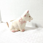 Vintage Ceramic Cow Creamer Planter Used As A Planter Mcm Decorative Only
