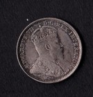 Canada 1908 5c Five Cent Silver Coin King George V Vf Very Fine  925 Silver