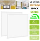 2x2 Ft Led Flat Panel Light Dimmable 45 Watts 24x24 Inch Backlit Ceiling Fixture