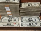 4 Notes   1963 Red Seal  5  1953  5 Silver Cert   1935 57  1 Silver Certificate
