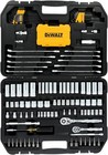 Dewalt 142 Piece Mechanics Tool Set  1 4 Inch And 3 8 Inch Drive Sae And Metric 