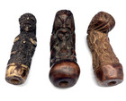 Antique Indonesian Keris kris Handles  Varying Age material Set Three  3 