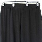Susan Graver Qvc Plus Black Every Day Regular Liquid Knit Straight Leg Pants 1x
