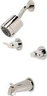 Kingston Brass Kbx8146ndl Nuvofusion Tub And Shower Faucet  Polished Nickel