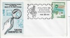 Polpex 1986 Set  2  Cachet Covers W  Polpex Station Cancel   pc1986 