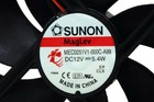 Sunon 120mm 12v Dc Cooling Fan 108cfm 3100rpm High Airflow Vapo Bearing 2-wire