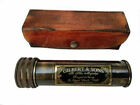 Vintage Antique Brass Kaleidoscope Gilbert   Sons Handmade Nautical Gift Item