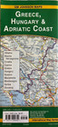 New Greece Hungary Adriatic Coast Road Map  International Europe  Aaa gmj  2023