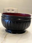 Antique Black   Red Sculptural Burmese Vessel