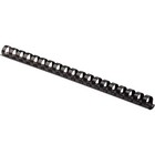 Fellowes Plastic Comb Bindings 1 2  Diameter 90 Sheet Capacity Black 100