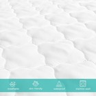Crib Mattress Protector Sheets Fitted Waterproof Crib Mattress Pad Cover  Noisel
