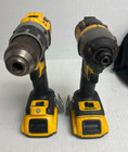 Dewalt 20v 1 2  Drill Dcd791   1 4  Impact Dcf887 W  2-2ah Batteries   Charger
