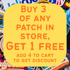 Busch Latte Beer Patch     Vintage Retro Style Iron-on Sew-on Cap Jacket Badge