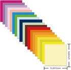 Origami Paper 500 Sheets  20 Vivid Colors  Double Sided 500 Assorted 