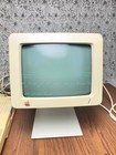 Vintage 1984 Apple Computer Iic Monitor G090s Powers Up Green Light Part Restore