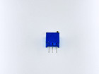 5pcs 3296w-500 Barons Multi Turn Trimmer Resistor 50 Ohm 10  Potentiometer 3 8 