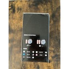 Mini Karaoke Machine Blue Portable Sound System Bluetooth Speaker   Microphone