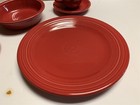 Fiesta Fiestaware Homer Laughlin Scarlet Red 6 Pc Place Setting