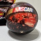 Nascar Undrilled Bowling Viz-a-ball 10 Lbs  Brunswick   Nascar Races   Roll Bag