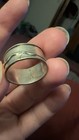 Sterling Silver Native American Design Band Ring Sz 9 5 925 Silver 