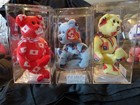 Ty Beanie Babies 12 Bears Asia Pacific Aotearoa Authenticated In Order Mwmt Mq