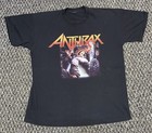 John Bush Anthrax Spreading The Disease we   ve Come For You Shirt Xl 2003 No Tag
