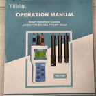 Yinnik Dissolved Oxygen Meter For Water 6 In 1 Smart Do Ph Salt Ec Tds Tester